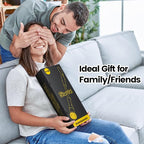 Electric Spin Scrubber, Cordless Cleaning Brush Shower Scrubber Up to 550 RPM with 9 Replaceable Brush Heads, Bathroom Scrubber Adjustable Extension Handle for Bathroom Kitchen Car (Yellow)