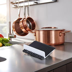 Black Kitchen Sink Squeegee Cleaner Countertop Brush Wiper Vegetable Cleaning Brush Wiper Home Kitchen Tool Accessories Fruit and Vegetable Cleaning Brushes