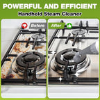 Pressurized Handheld Steam Cleaner, Portable Steam Cleaner Multipurpose for Home, Multi-Surface Steam Cleaner for Tile, Grout, Windows, Bathroom, Kitchen, Car Cleaning (White)