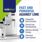 WoldoClean XL Coffee Maker Cleaner & Descaler Tablets - 40 Heavy Duty 16g Tabs, Limescale Remover compatible with Keurig K-Cup, Nespresso Vertuo & Ninja