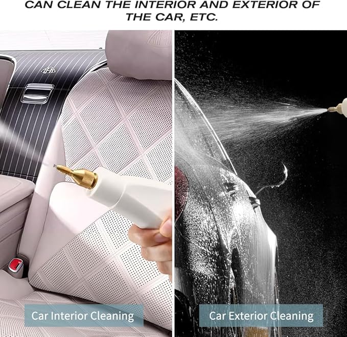 BAUSATZ Handheld Steam Cleaner for Home, Car Detailing, Furniture, Kitchen, Glass Window - Portable Steamer