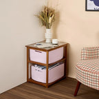 Large Storage Baskets for Shelves, Closet Organizers Bins for Clothes Blanket Towels, Baby Nursery, Toy Baskets Box, Woven Rope Baskets, 17 x 13 x 7.5”, 3 Packs Light Pink