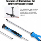 Customized Screwdriver Set Compatible with Dyson V6 V7 V8 V10 V11 V12 V15 Vacuum Cleaner Maintenance and Cleaning Disassembly Tool Set