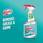 Windex Vinegar Glass and Surface Cleaner Spray Bottle, Packaging Designed to Prevent Leakage and Breaking, Surface Cleaning Spray, 32 Fl Oz