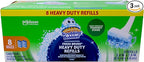 Scrubbing Bubbles Heavy Duty Refills Fresh Brush Toilet Cleaning System 8 Count Refill pack of 3 (Package Image May Vary)