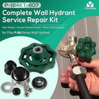 P-164KT-807 Complete Wall Hydrant Service Repair Kit for Prier P-164 Series Wall Hydrant Freezeless Faucet Repair Kit
