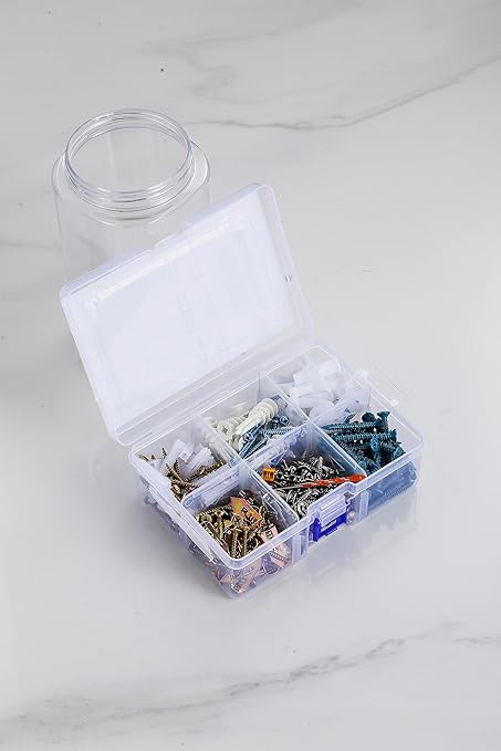 Multi-Purpose Wall Anchor Set 367PCS, Drywall Anchor kit-for Aluminum, Iron, Wood, Drywall, Concrete Walls, Brick Walls, Hollow Walls