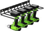 Power Tool Organizer, Drill Holder Wall Mount,Thickened Drill Rack,50 lb Garage Storage Heavy Duty Drill Organizer Utility Storage Rack for Dewalt Milwaukee Ryobi Cordless Tools