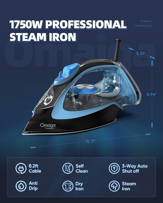 Home Steam Iron Bundle Set, Efficient Ironing, Easy to Carry, Suitable for All Kind of Garments