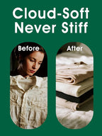 Pet Hair Remover for Laundry, Fabric Softener with Natural Enzymes, Plant-Based, Non Toxic, Removes Stain, Residue & Odors, Cedar Scent, 32 Loads