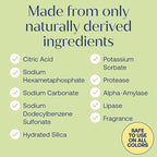 Fab Tab Laundry Detergent Tablets, Plant-Based Formula, Removes Tough Stains, Plastic-Free Alternative to Pods, All Washing Machines (30 Count, Unscented)