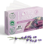 Non-Toxic Dryer Sheets Eco Friendly, Paraben Free, Plant Based | Clean Ingredients Softens & Removes Static, Healthy dryer sheets - 40 Sheets