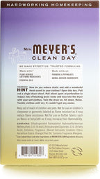 MRS. MEYER'S CLEAN DAY Dryer Sheets, Fabric Softener, Reduces Static, Infused with Essential Oils, Compassion Flower, 80 Count (Pack of 3)