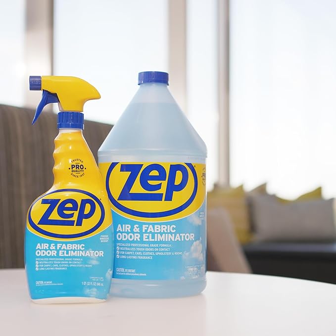 Zep Air and Fabric Odor Eliminator - 128 Ounce (Pack of 2) ZUAIR128 - Refresh Your Home, Office and Business