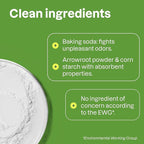 ATTITUDE Plastic-Free Deodorant, EWG Verified, Aluminum Free, Vegan Naturally Sourced Body Deodorants for Women & Men, Dermatologically Tested, Olive Leaves, 3 Ounces