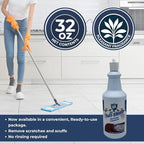 ULTRASHIELD ULTRA SHIELD TUFF-SHINE Clean Enhance and Protects Multi Surface Cleaner Floor Cleaner and Polish | Vinyl Floor Cleaner | Rejuvenate Floor | Laminate Floor Polish (1 Quartz Bottle)