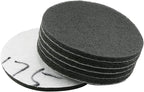Utoolmart 7 Inch Scrubber Scouring Pads 1000 Grits Drill Scuffing Disc Hoop and Loop Surface Conditioning Disc Replacement Scrub Pads Gray 6Pcs