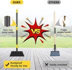 Garden Flat Shovel - Weeding Tool, Heavy Duty Multifunctional Cleaning Shovel Floor Scraper, 60" Long Handle Ice Chopper Snow Spade Garden Tool for Lawn Edging, Scraping, Ice Removal