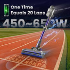 650W Cordless Vacuum Cleaner, 45KPA Suction Power, 70-Minute Runtime, Handheld & Foldable Design, Ideal for Pet Hair, Carpets, Hardwood & Bare Floors – Premium Home Cleaning Solution