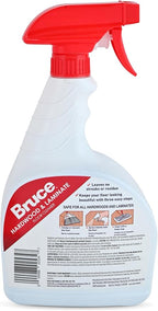Stock Your Home Bruce Hardwood and Laminate Floor Cleaner (2 Pack) Residue Free Floor Cleaner for Mopping, Two 32 oz Spray Bottles Microfiber Cleaning Cloth