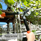 Loppers for Tree Trimming, Sharp Steel Blade Branch Cutter Bush and Tree Trimmer with 1.3" Clean Cut, Garden Clippers with Gear Action, Lightweight Pruner, Yard Tools for Gardening (15 Inch)