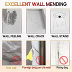 Drywall Patch Repair Kit with Scraper, Wall Spackle Repair Paste, Wall Mending Agent Quick and Easy Solution to Fill The Holes for Home Wall, Plaster Dent Repair and Wood Scratch Repair