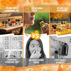 Autumn Fragrance Oils Set, Essential Oil for Diffuser, Fall Scent Diffuser Oil, Use for Soap Candle Making,Pumpkin Spice, Spiced Cider, Maple Syrup, Autumn Harvest, Cinnamon, and Apple Pie