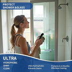 Home Ceramic Coating Spray Kit - Shine, Seal & Protect Kitchen & Bath Surfaces, High-Gloss, Repels Stains & Grime Effective - Great for Stainless Steel, Sinks, Countertops, Glass, and More -2PACK