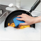 3M Scotch-Brite No Scratch Scrub Sponges, Blue, 4-1/2 x 2-1/2 x 7/10 in