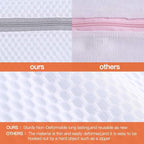 Kimmama Laundry Bags Mesh Wash Bag, Lingerie Bags for Washing Delicates, Net Washer Sack with Zipper, Dryer Pouch for Cleaning and Drying Cloths, Garment, Sweater, Bra, Pant, Sock, Toys, Bedcover