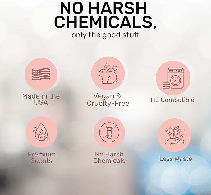 FREY Natural Liquid Fabric Softener & Conditioner | Laundry Softener for Clothing | Works In All Machines + HE | Powered by Natural Ingredients (2-pack, Jasmine Rose)