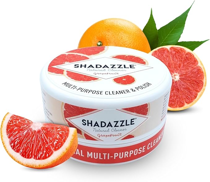 Shadazzle Natural All Purpose Cleaner and Polish – Eco friendly Multi-purpose Cleaning Product (1 Pack, Grapefruit)