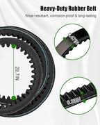 20343 Drive Belt Fit for Earthquake 20015 25780 35310 24734 22662 35053 Rear Tine Tiller Cultivator, Tiller Belt 12" x 728" Type 4L Tooth