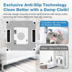 Taiwan Window Cleaning Robot RS7 Plus - Front & Back Dual Jets, Compatible with Wet Pad, 4300PA Suction, Edge Detection, Edge Cleaning Mode