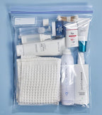 24/7 Bags- 2 Gallon Food Storage Bags, 25 Count, Double Zipper Seal, 2.5 Mil Thick, Easy Grip Open Tabs, Write-On Space, BPA-Free, Microwave Safe, Non-StandUp