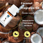 Coffee Essential Oil - Pure Organic Scent for for Aromatherapy, Diffusers, Spray, Skin & Hair Care, Massage, DIY Candles & Soap, Perfume - Coffee Fragrance, 10mL