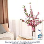 Sparkle Plenty Chandelier Cleaner Drip Dry Spray No Wipe -Dust Remover & Streak Free Glass Cleaner Spray for Chandelier Crystals &Window Screen Surface -Versatile Household Cleaning Supplies(1 Gallon)