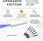 Bone & Almond Color Surface Repair Kit - Fix Chips & Defects in Minutes | Repair Tiles Bathroom Fixtures and Countertops with Ease | for Porcelain Ceramic Fiberglass Corian and Enameled Surfaces