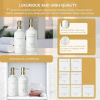 Glass Soap Dispenser for Kitchen Sink,Farmhouse Kitchen Dish Soap Dispenser&Hand Soap Dispenser Set,Rustproof Pump Soap Lotion Dispenser Bathroom with Tray,Waterproof Label for Decor(White