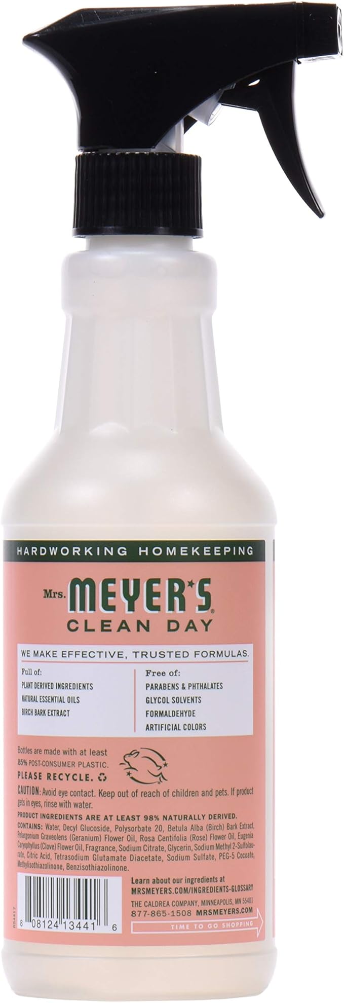 MRS. MEYER'S CLEAN DAY All-Purpose Cleaner Spray, Geranium, 16 fl. oz