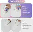 White Wall Paint Kit - 2X Concentrated Formula Wall Repair Roller Superior Coverage & No Dripping - Water-Based Touch Up Paint Roller Kit for Remove Graffiti, Stains, Yellowing - 100g