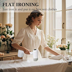 Steamer for Clothes,Fast Heating 20 Seconds,330ml Removable Water Tank,Steam Iron for Clothes,Dry and Wet Ironing,Handheld Portable Steamer Suitable for Travel/Home/Office