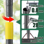 Garden Cleaning Shovel, 76" Adjustable Floor Scraper Long Handle Heavy Duty Tool, Multifunctional Flat Shovel Gardening Tools for Digging, Weeding,Scraping, Ice Remove...