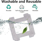 Cleaning Rag for Ecovacs Winbot W2 Omni, W1 Pro, W1 Window Vacuum Cleaner Robot, Washable and Reusable W2 Omni Mop Cloth W1 Mop Pad Accessories 9 Pcs