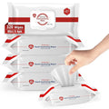 80ct Unscnted Alcohol-Free Hand Sanitizing Wipes, Wet Wipe, Hand Sanitizer (320 Wipes (80 * 4))