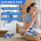 Pet Hair Remover for Laundry, 12Pcs Reusable Lint Remover Balls for Laundry Pet Hair Catcher, Soft Dog Hair Remover for Washing Machine