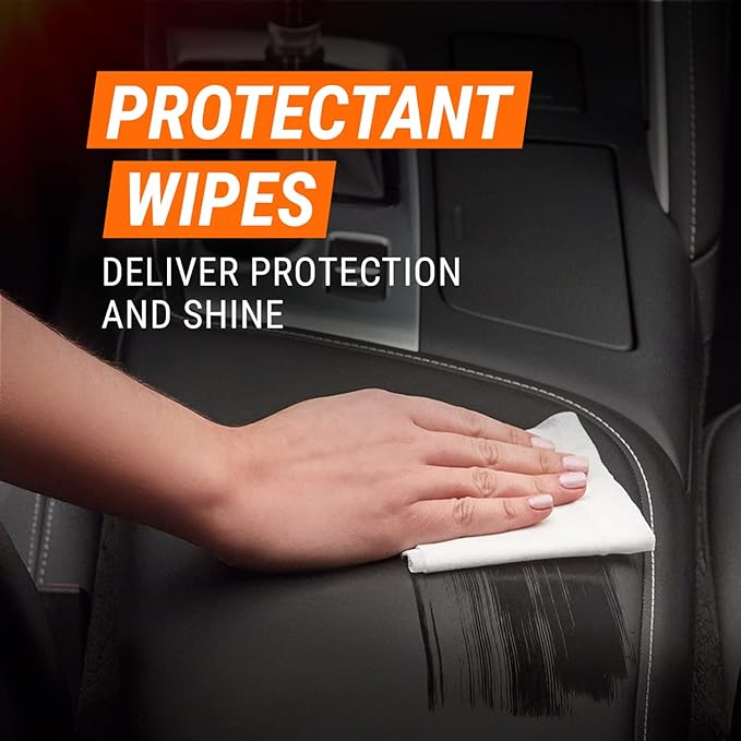 Armor All Car Wash and Cleaner Kit, Includes Cleaning Wipes for Car Interior, Cleaner Concentrate, Car Air Freshener, Microfiber Towels (8 Piece Kit)