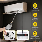 Dyna-Living Steam Cleaner 2500W Car Steamer for Auto Detailing Handheld Steamer Cleaner for Home, High Pressure Steam Cleaner with 1L Water Tank Portable Steamer for Cleaning Kitchen Hood Use