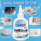 Mold Stain Cleaning Gel, 8 Fl Oz Washing Machine Cleaner, Household Grout Cleaner for Washing Machine, Refrigerator Strips, Best for Home Sink, Kitchen, Showers