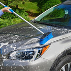 Unger Professional HydroPower 9” Soft Wash Brush with Protective Bumper – Compatible with Waterflow Poles, Cleaning Brush, Great for Cars, Boats, Siding, Windows & Delicate Surfaces